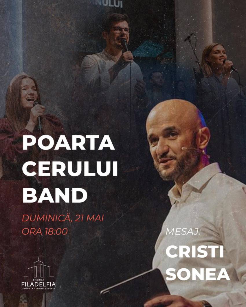 Cristi Sonea la Biserica Filadelfia Severin