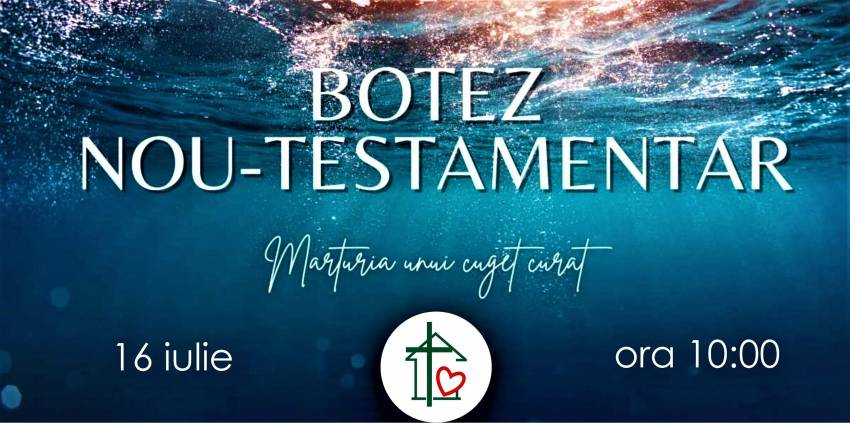 Botez la Biserica Betel Timișoara