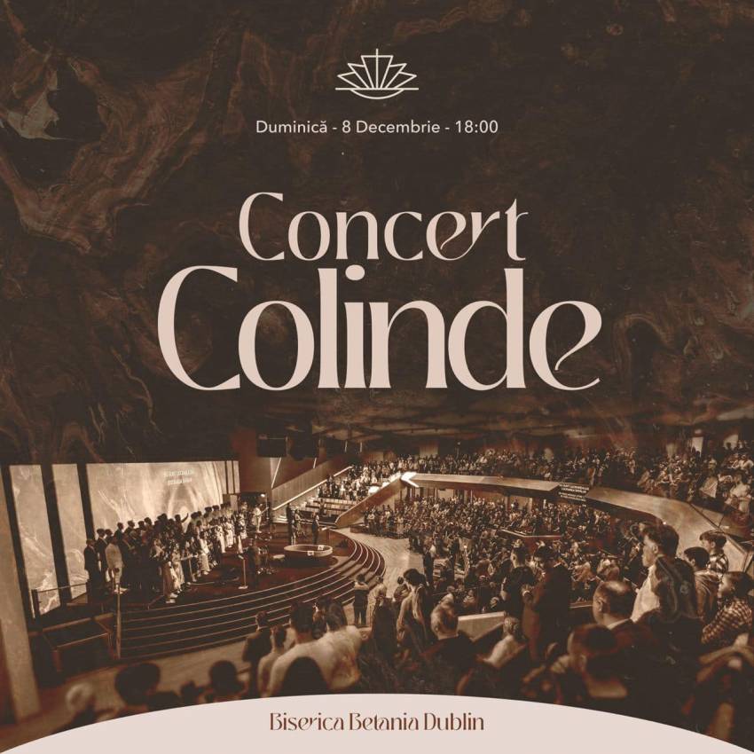 Concert de colinde la Biserica Betania Dublin