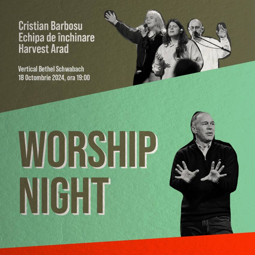 Worship Night cu Cristian Barbosu la Biserica Bethel Schwabach