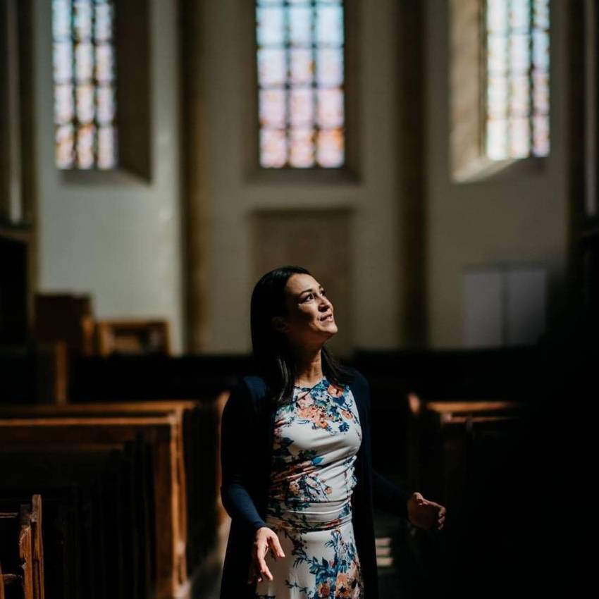 Amalia Decean la Biserica Ghetsimani Caransebeș