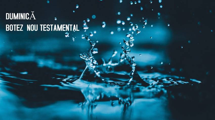 Botez la Biserica Lumina Drobeta-Turnu Severin