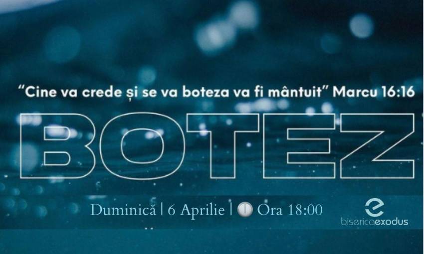Botez la Biserica Exodus Gătaia
