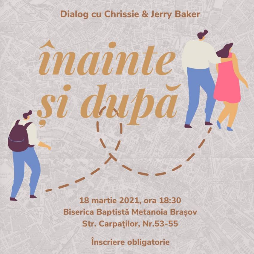 Întâlnire de tineret cu Chrissie & Jerry Baker la Biserica Metanoia Braşov﻿