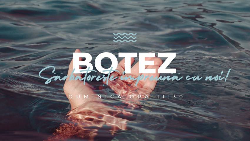 Botez la Biserica Harvest Târgu Mureș ◉ Invitat: Marcel Opriș