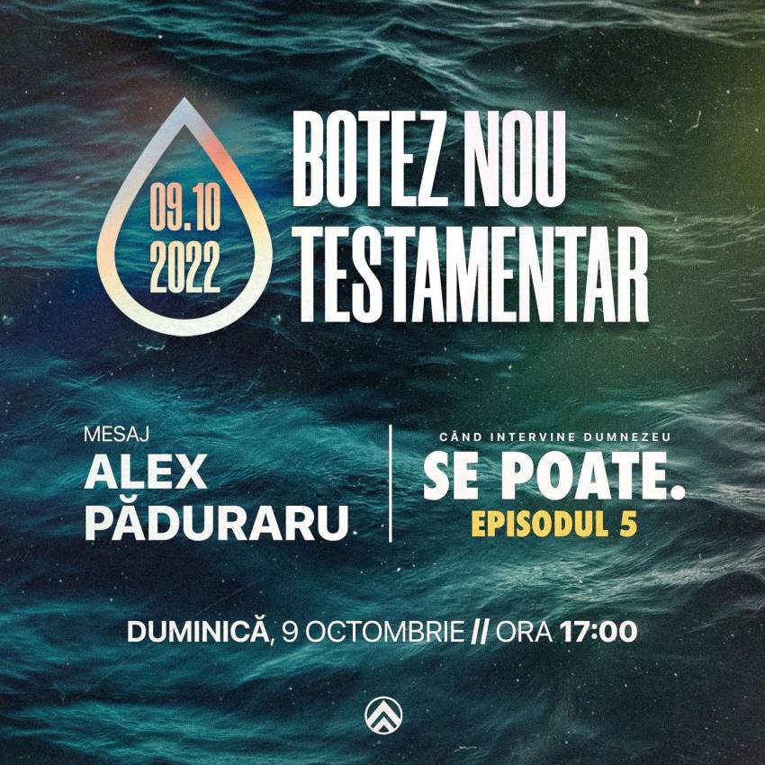 Botez la Biserica Impact Timișoara