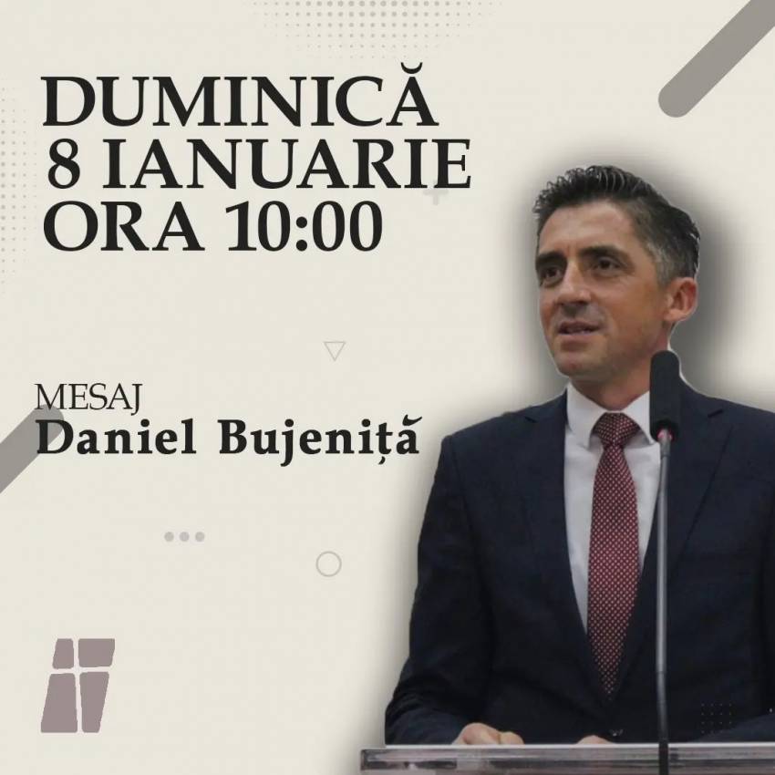 Daniel Bujeniță la Biserica Învierea Oradea