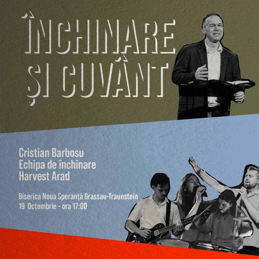 Cristian Barbosu la Biserica Noua Speranță Grassau