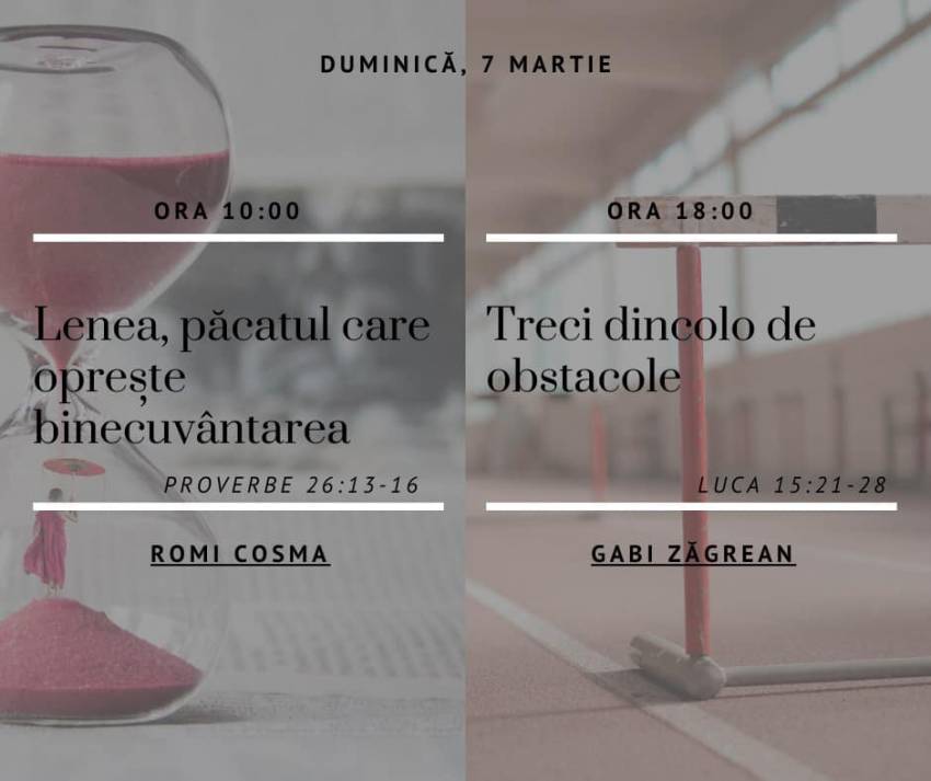 Gabi Zăgrean la Biserica Filadelfia Oradea