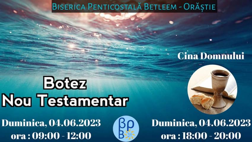 Botez la Biserica Betleem Orăștie