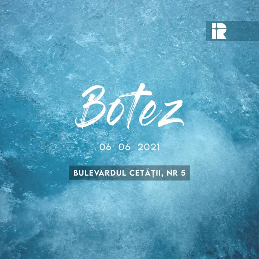 Botez la Biserica Radiant Timișoara