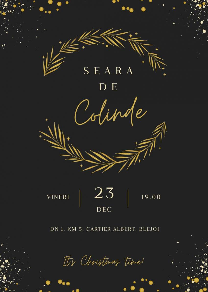 Seară de colinde  la Biserica SOS Ploieşti