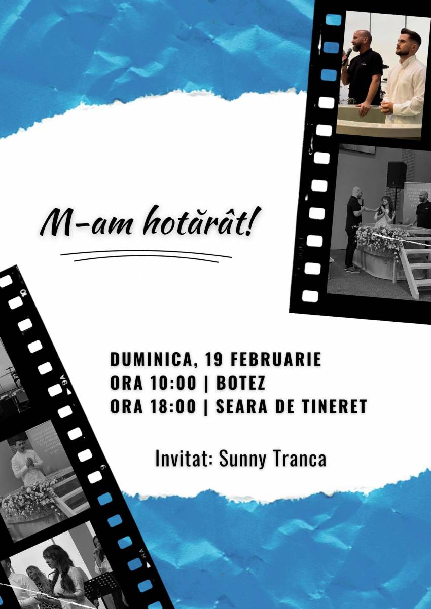 Botez la Biserica Sfânta Treime Cluj-Napoca ◉ Invitat: Sunny Trancă