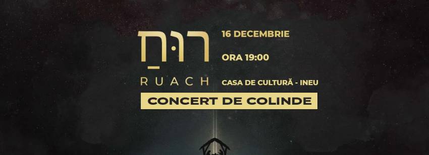 Concert de colinde la Casa de Cultură Ineu