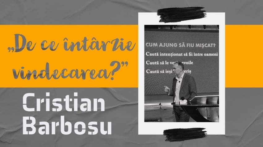 Conferința națională FBCAR | Sesiunea a II-a | Cristian Barbosu