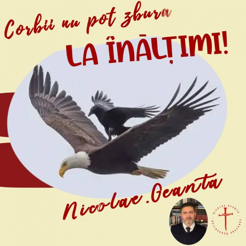 Nicolae Geantă ◉ Corbii nu pot zbura la înălțimi!