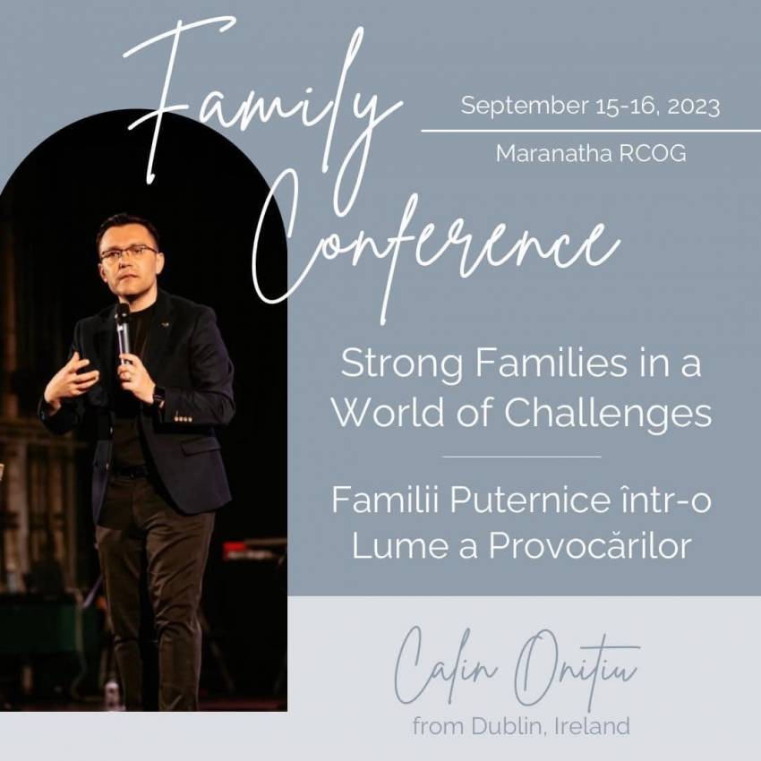 Conferință de familie la Biserica Maranatha Sacramento