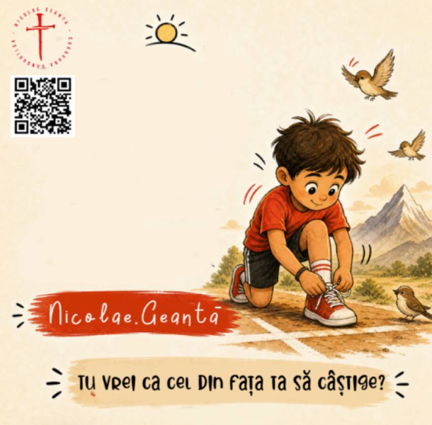 Nicolae Geantă ◉ Tu vrei ca cel din fața ta să câștige? 