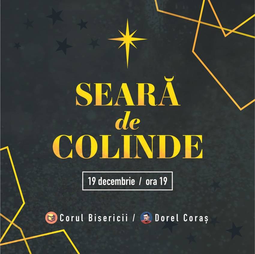 Seară de colinde la Biserica Carpați Cluj-Napoca