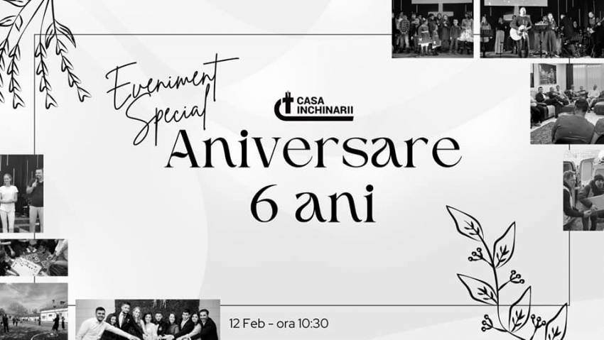 Aniversare 13 ani la Biserica Casa Închinării Târgu Mureș
