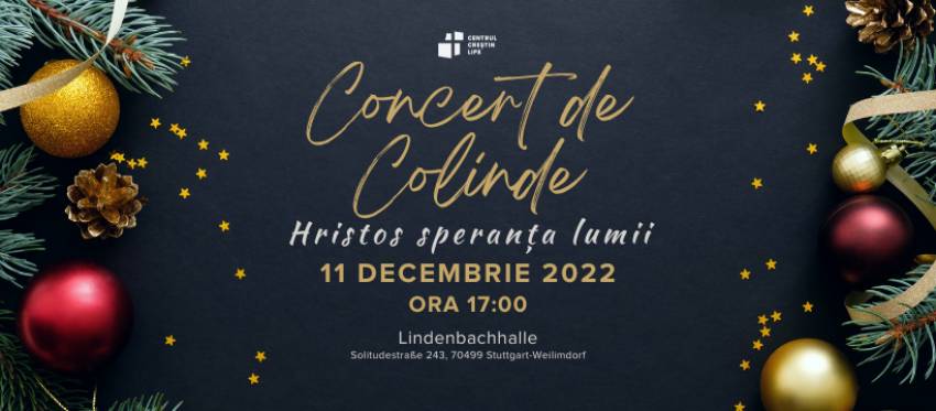 Concert de Crăciun la Centrul Creștin Life Stuttgart