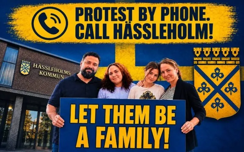 Cazul Samson | Mobilizare globală: Protest telefonic către oficialii din Suedia