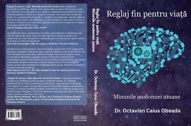 Apariție editorială: „Reglaj fin pentru viață: Minunile anatomiei umane”