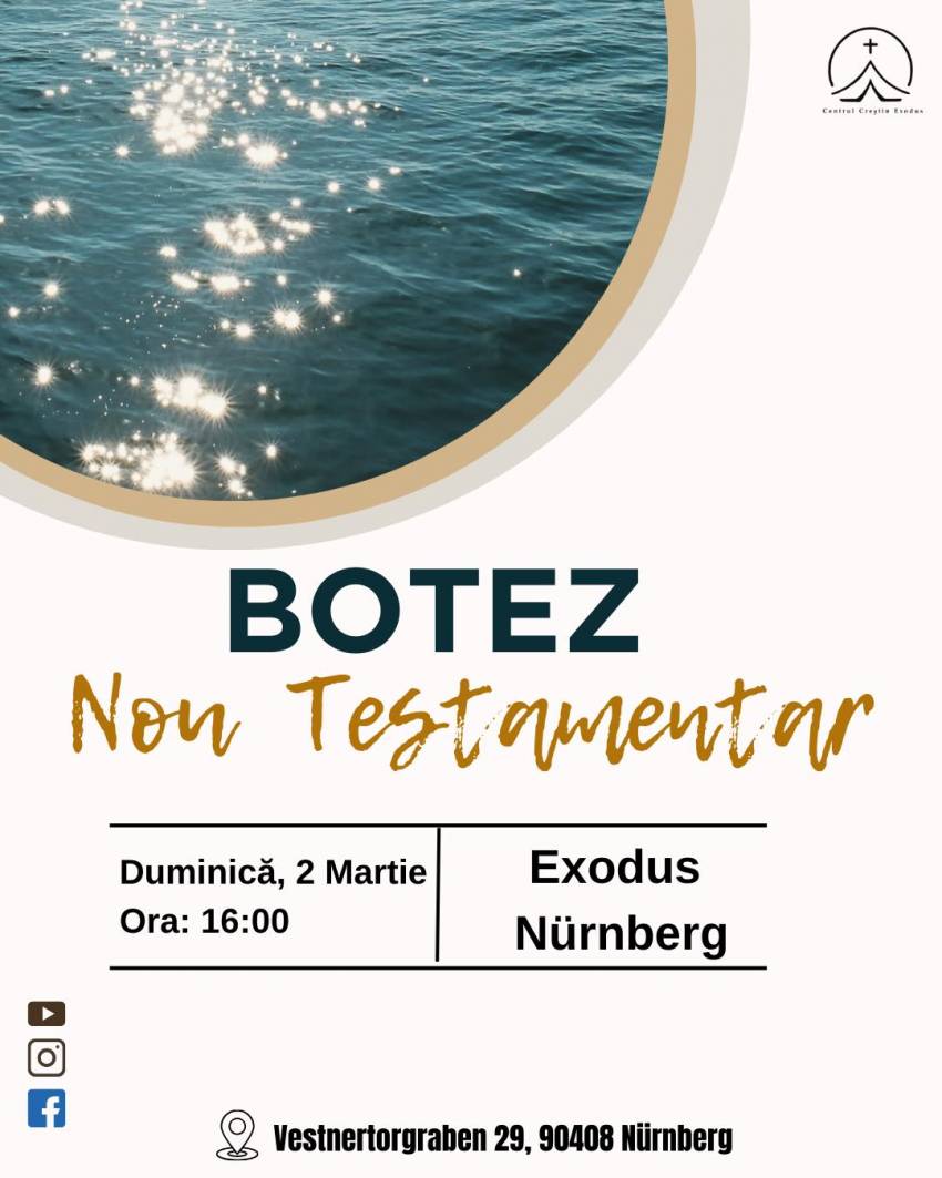 Botez la Biserica Exodus Nürnberg