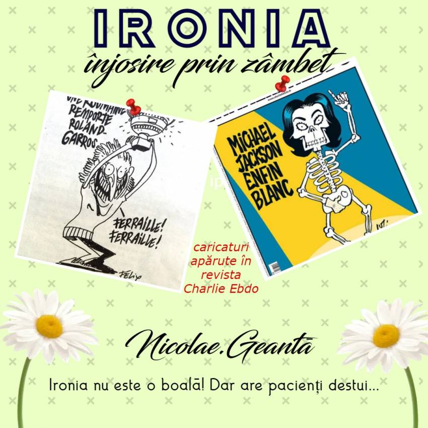 Nicolae Geantă ◉ Ironia ca înjosire prin zâmbet