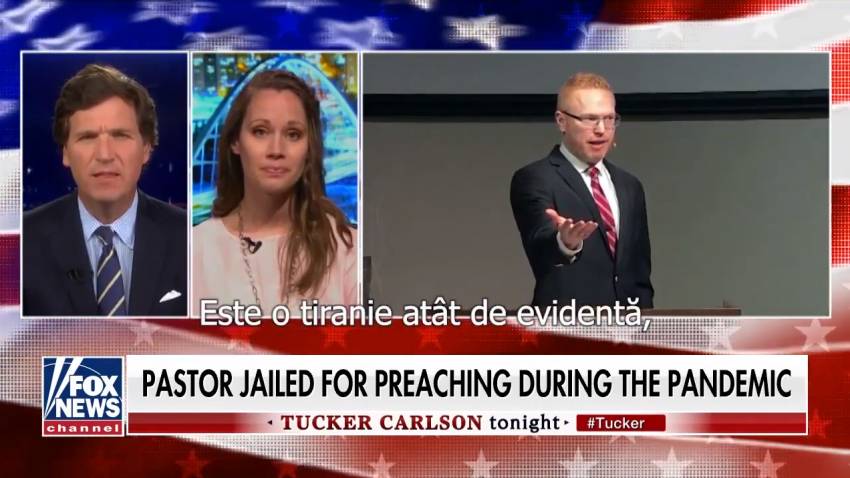 Fox News ◉ Interviu cu soția pastorului James Coates din Canada arestat pentru că a ţinut slujba în biserică