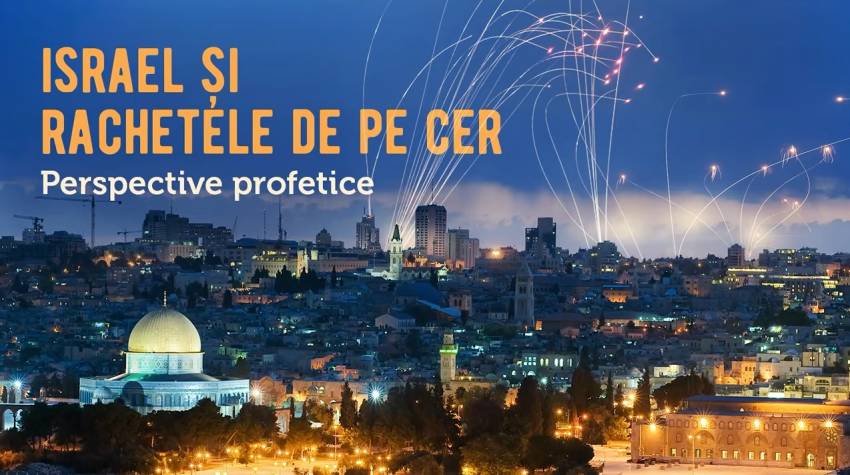 Fănel Șerban ◉ Ierusalimul - indicatorul dat de Isus - Israel și rachetele de pe cer (II)