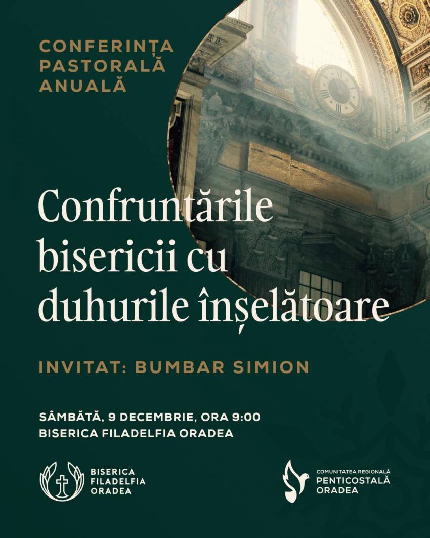 Conferință Pastorală la Biserica Filadelfia Oradea
