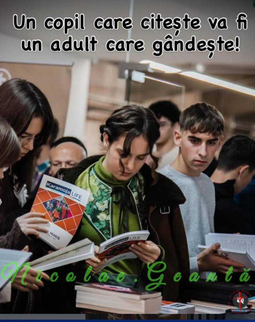 Nicolae Geantă ◉ Cititul și gânditul!