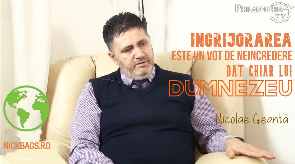 Nicolae Geantă ◉ Îngrijorarea