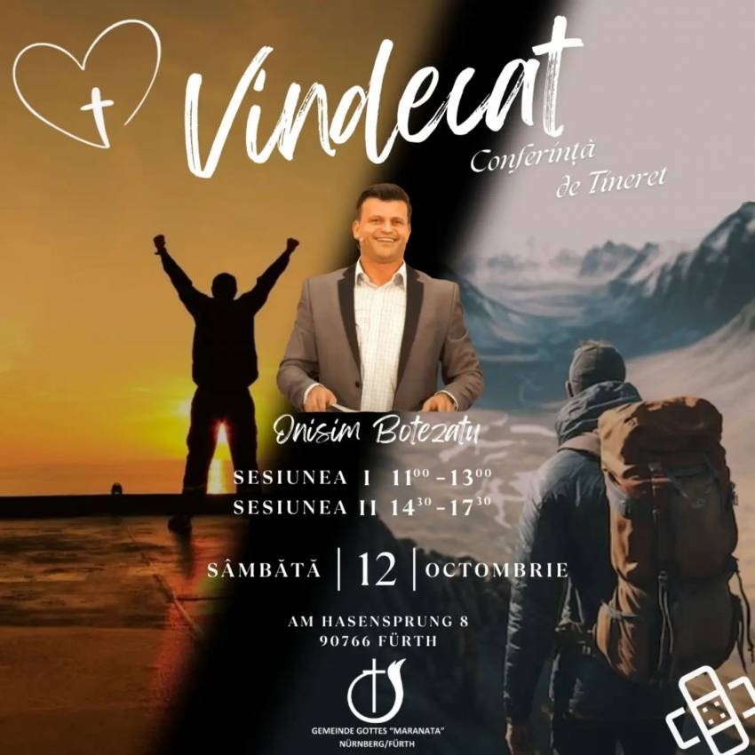 Onisim Botezatu la Biserica Maranata Nürnberg