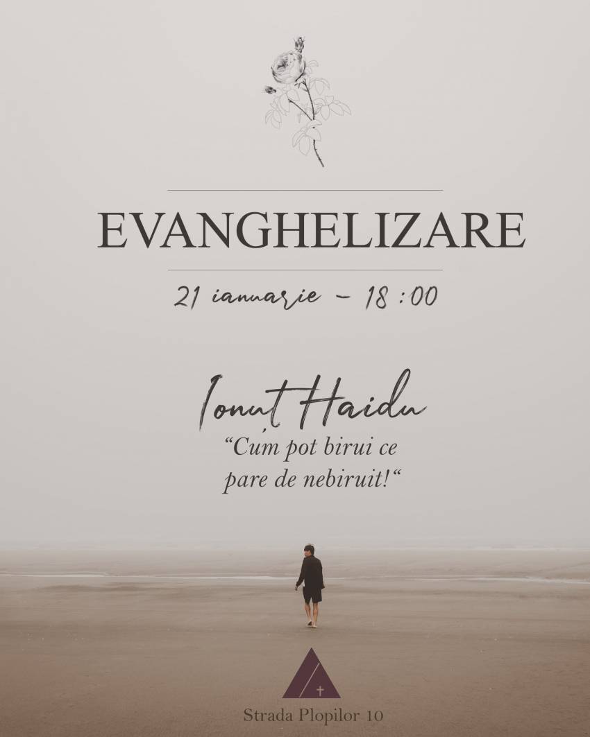 Ionuț Haidu la Biserica Harul Lugoj
