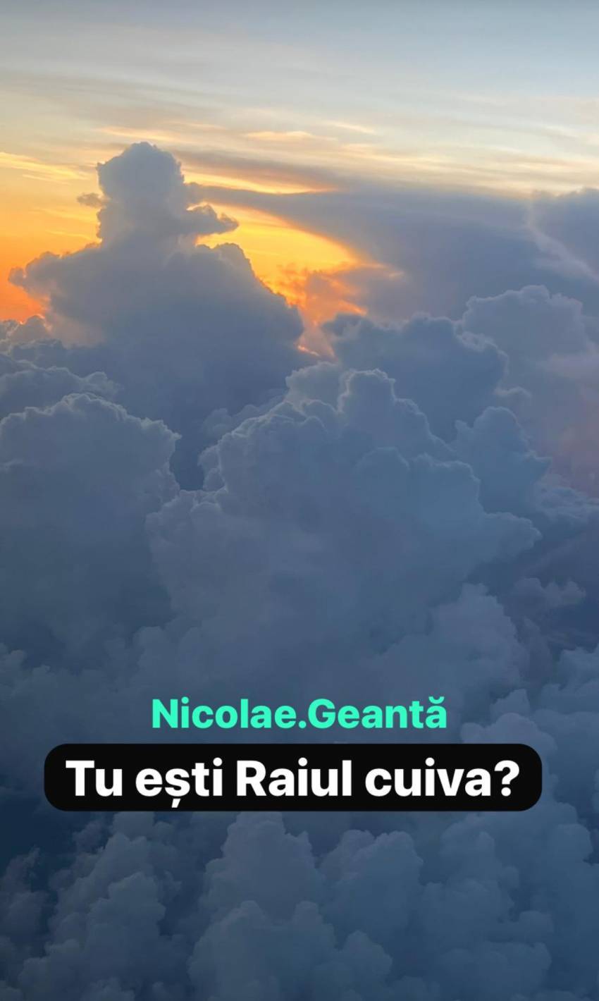 Nicolae Geantă ◉ Tu ești Raiul cuiva?