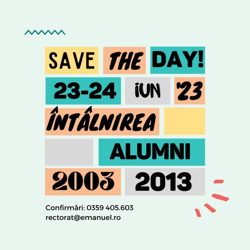 Întâlnirea Alumni 2023