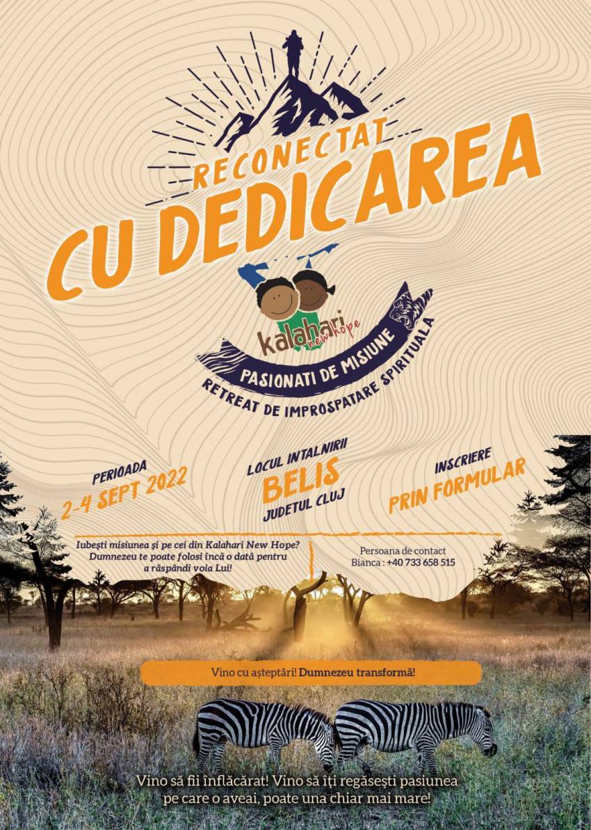 Tabăra de Misiune RECONECTAT CU DEDICAREA