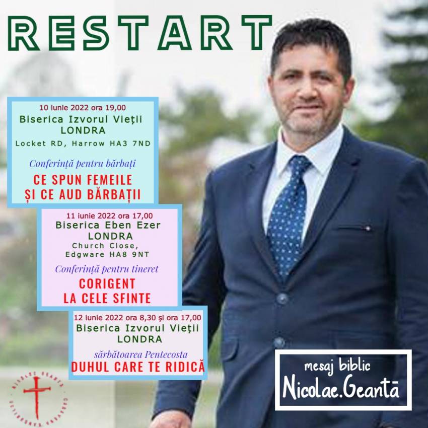 Nicolae Geantă la Londra