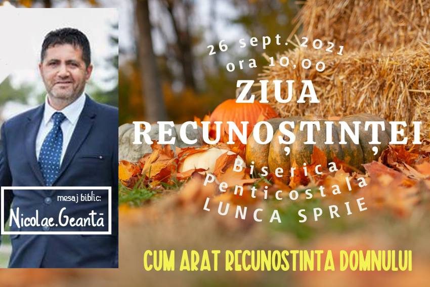 Botez la Biserica Penticostală Lunca Sprie ◉ Invitat: Nicolae Geantă