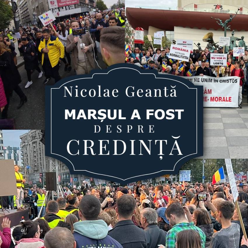 Nicolae Geantă ◉ Marșul a fost despre Credință