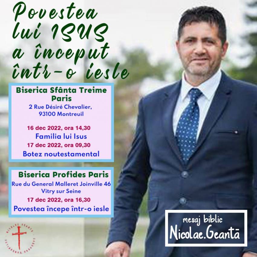 Nicolae Geantă la Paris