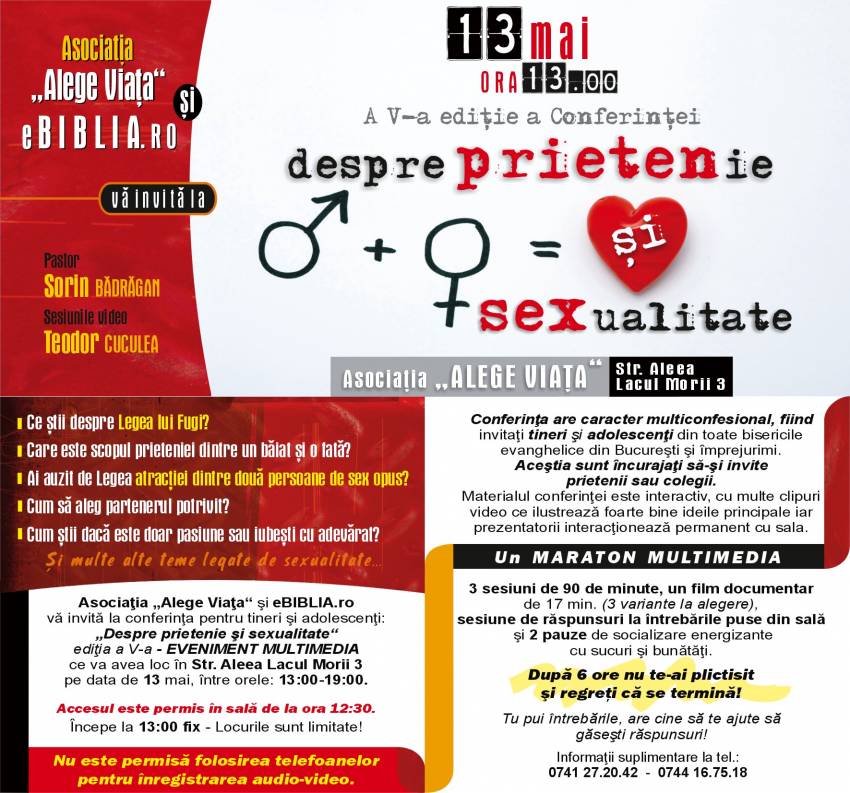 Conferință pentru tineri 