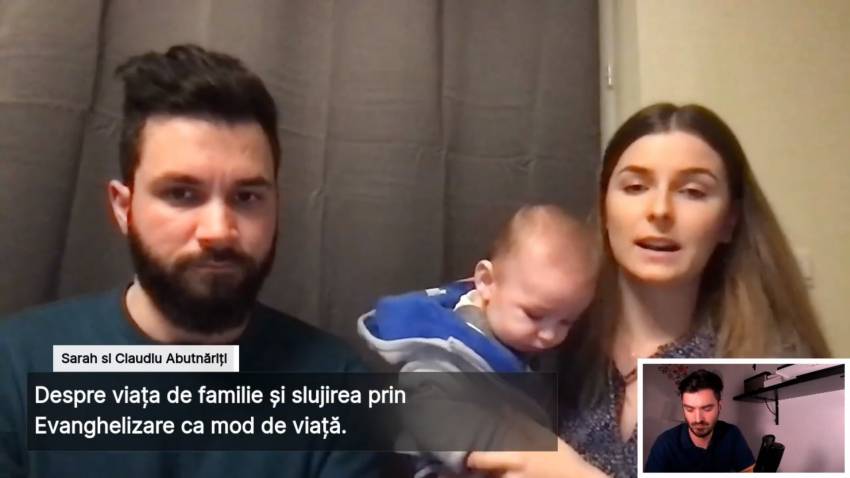 Vocea Creştinilor: Familia de români care evanghelizează pe străzile din Paris ◉ Dialog cu Sarah și Claudiu Abutnăriți 