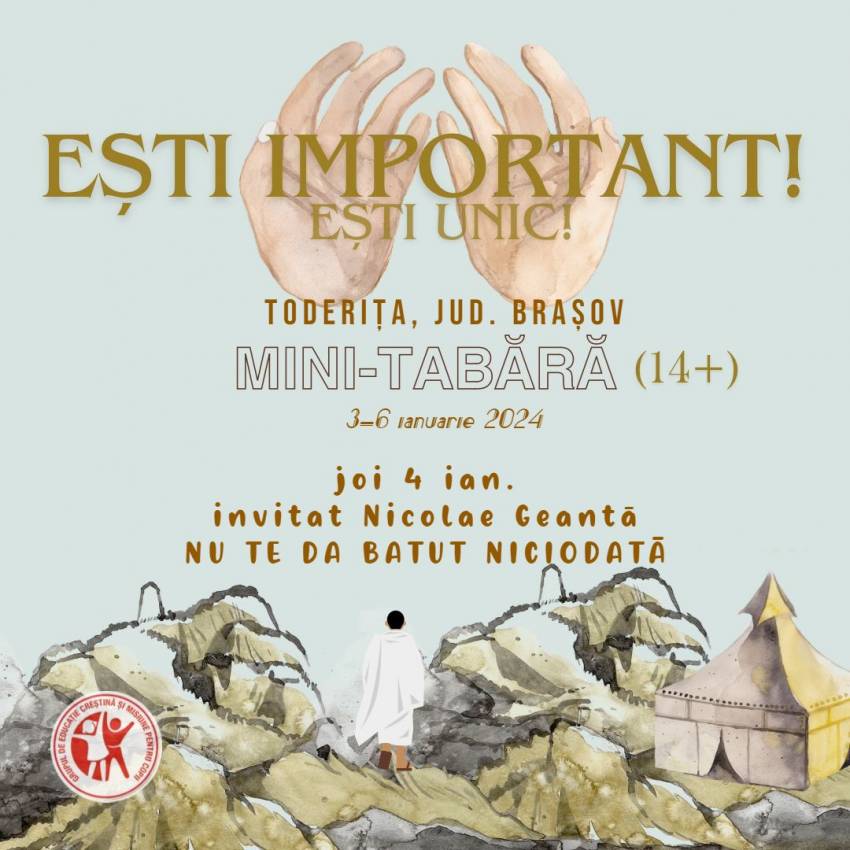 Nicolae Geantă în tabăra de tineret de la Toderița