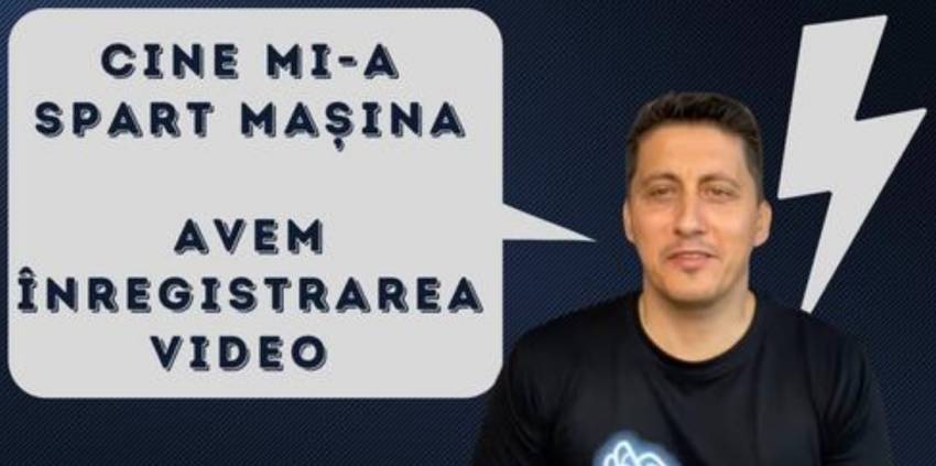 Tiberiu Pop ◉ Cine mi-a spart mașina? Avem înregistrarea video