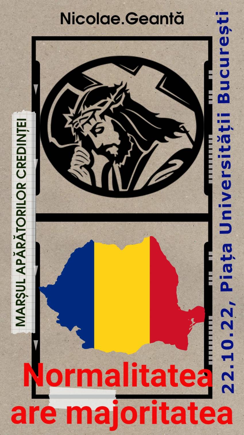 Nicolae Geantă ◉ Marșul Apărătorilor Credinței | Normalitatea are majoritatea