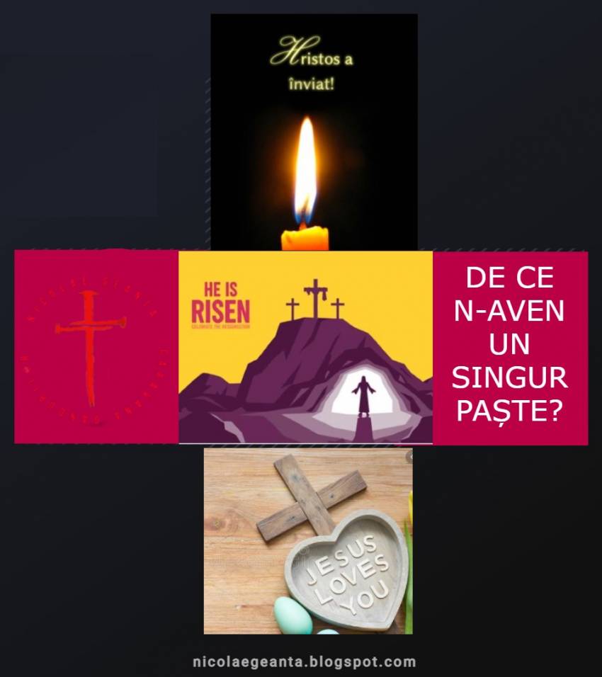 Nicolae Geantă ◉ De ce n-avem un singur Paște?