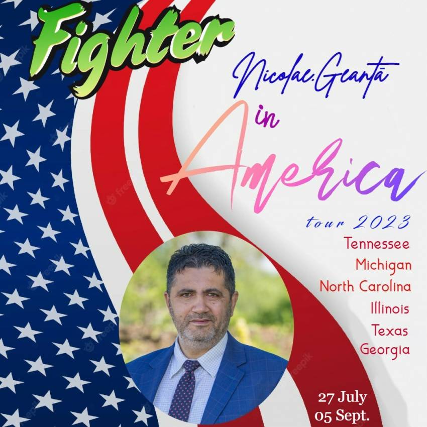 Nicolae Geantă în America